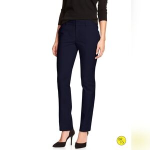 Banana Republic  Jackson Fit slim ankle Pants 2 True Navy